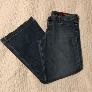 CLEARANCE X2 Mid Rise Flare 8s Quality Denim Jeans